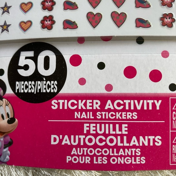 NIP 50 Disney Jr Minnie Mouse Nail Sucker Set ❤️💗❤️ - Picture 3 of 7